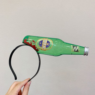 Halloween Hairpin Plastic Piercing Dish Head Buckle Cosplay Prop