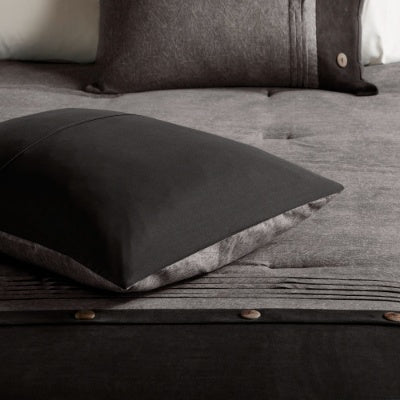 Faux Suede Comforter 7 Piece Set