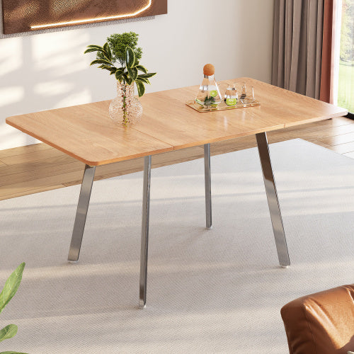 Fiberboard Minimalist Dining Table