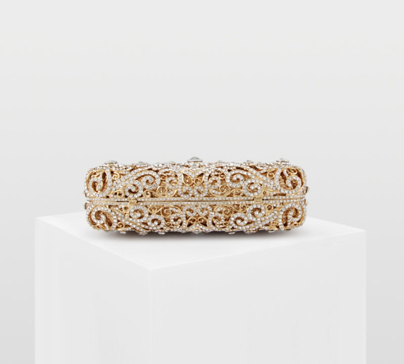 Crystal Beaded Evening Clutch