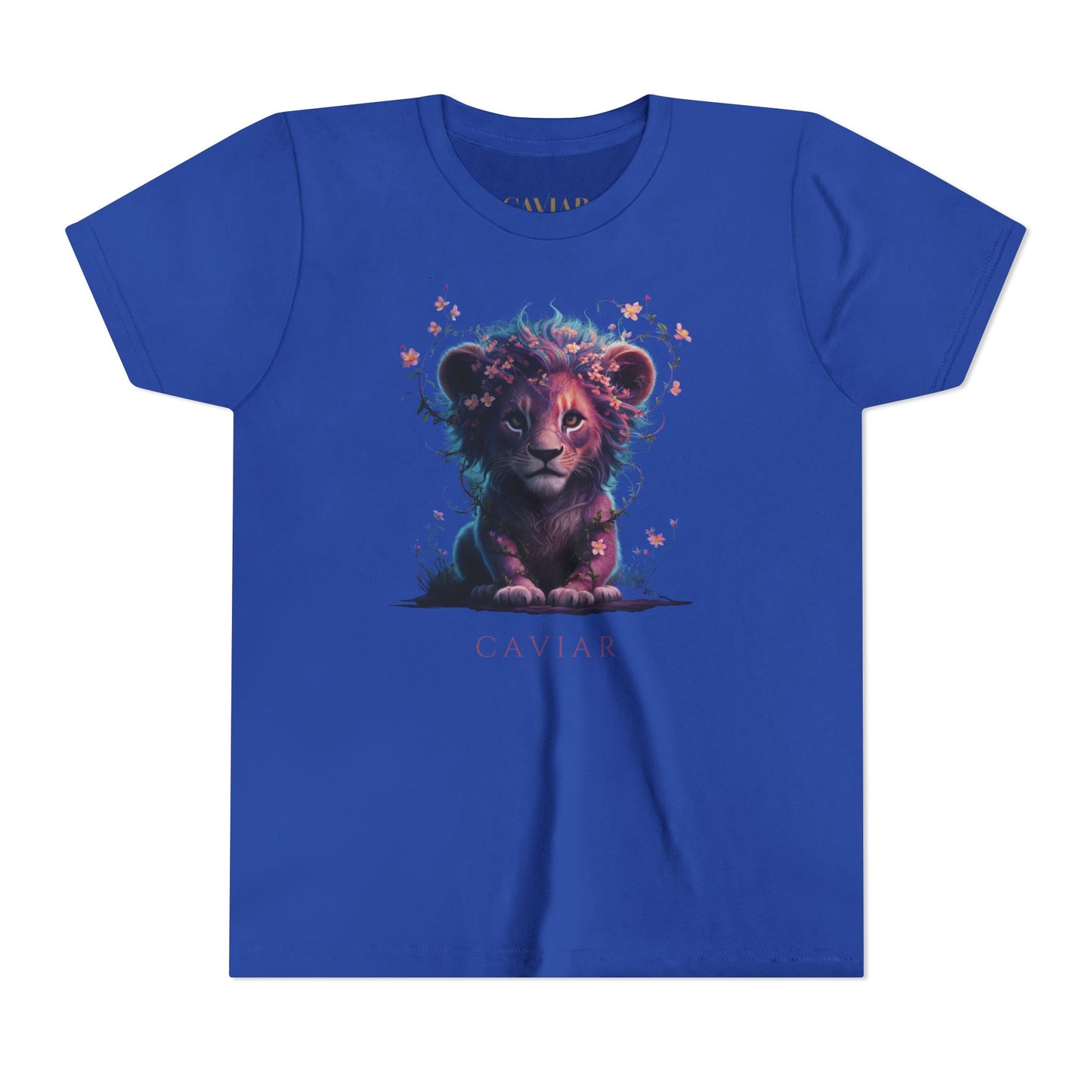 CAVIAR Young Lion in Flowers Girls Tee