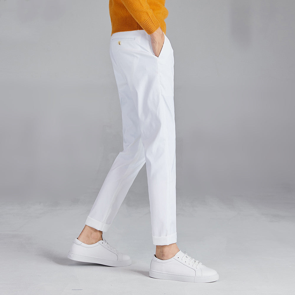 Cropped Skinny Leg Pants