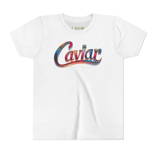 CAVIAR Colorful Logo Girls Tee
