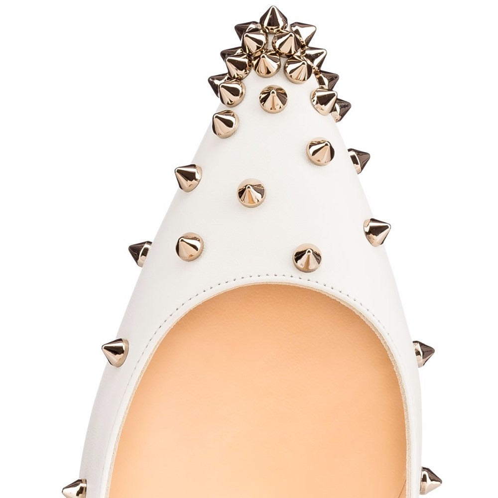 Studded Rivet High Heels