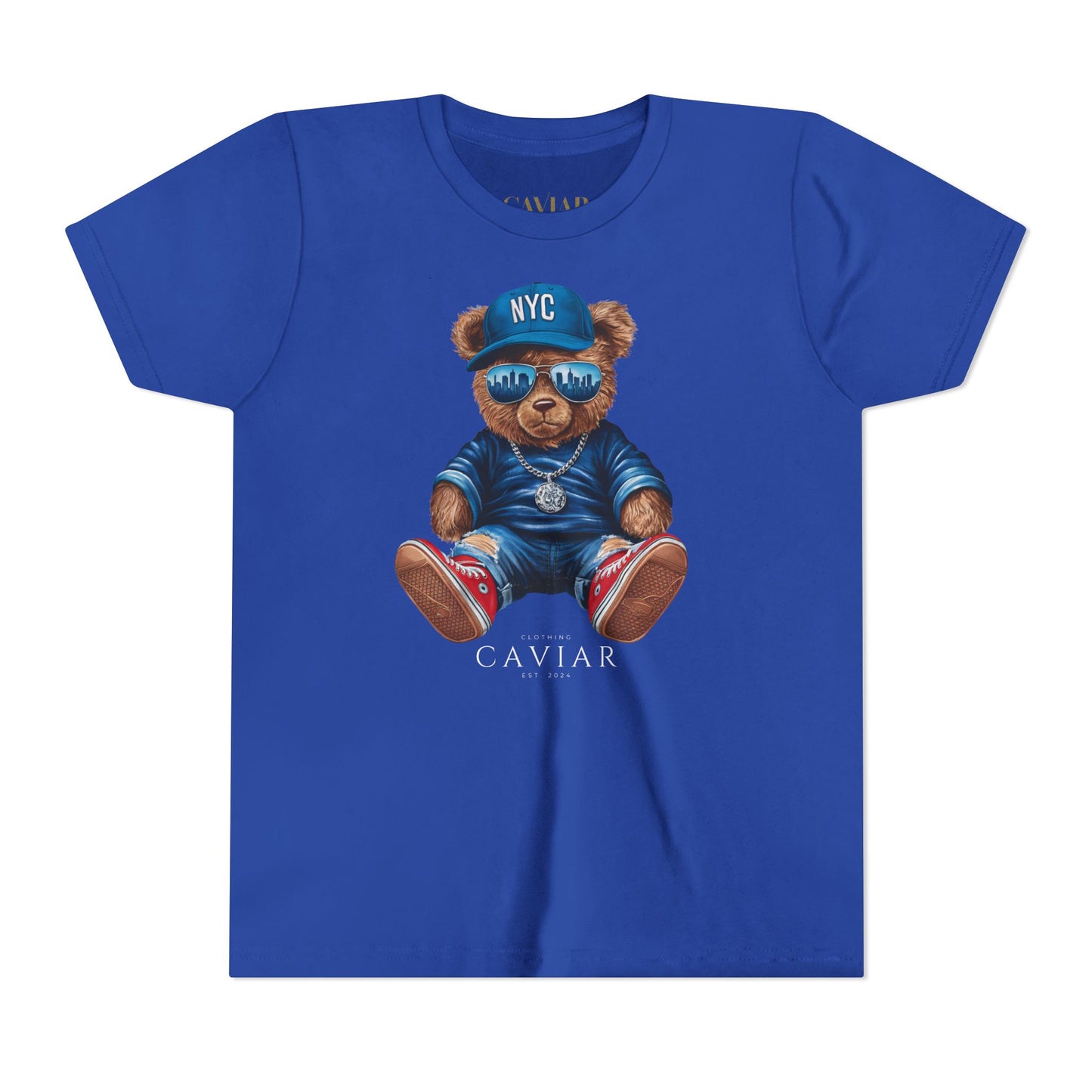 CAVIAR Teddy Bear NYC Girls Tee