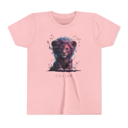 CAVIAR Young Lion in Flowers Girls Tee