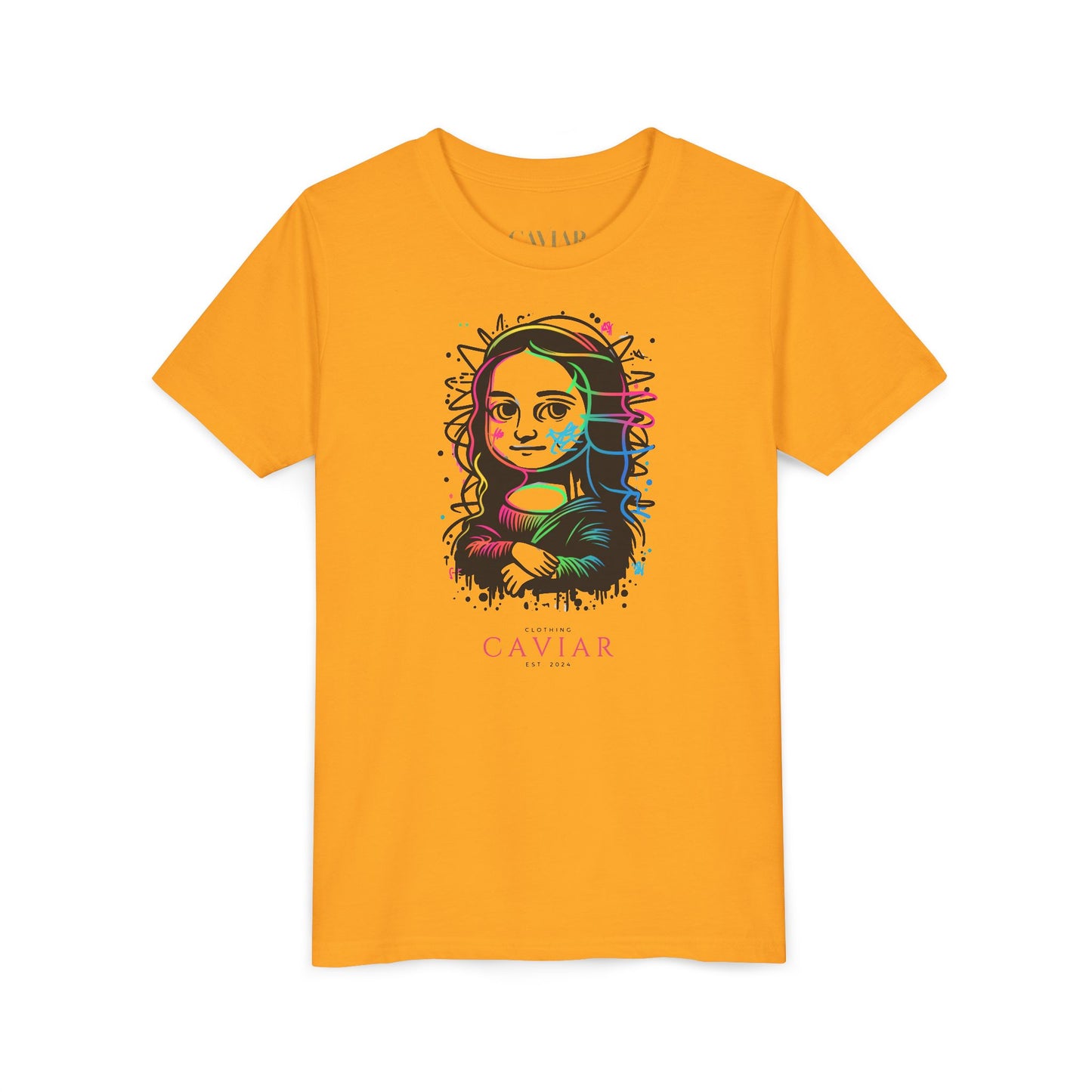 CAVIAR Scribbled Mona Lisa Tee