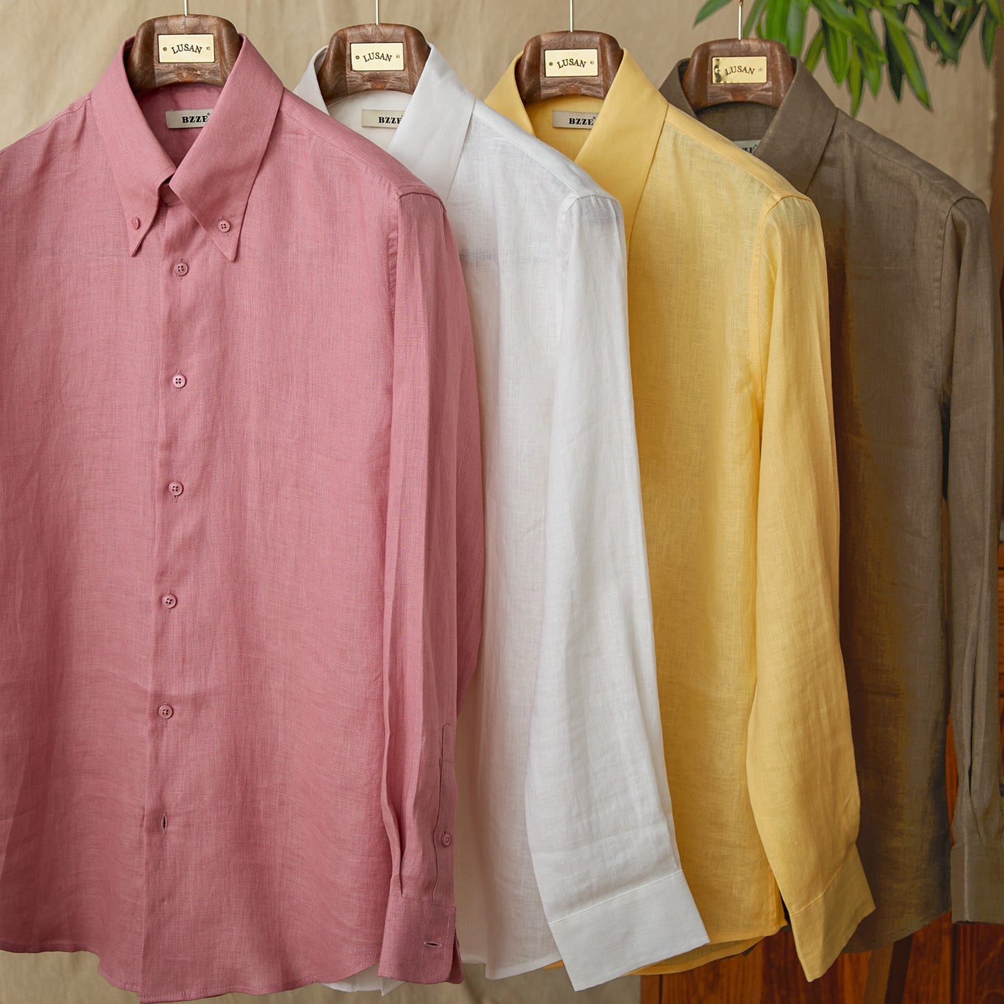 Linen Long Sleeve Button Down