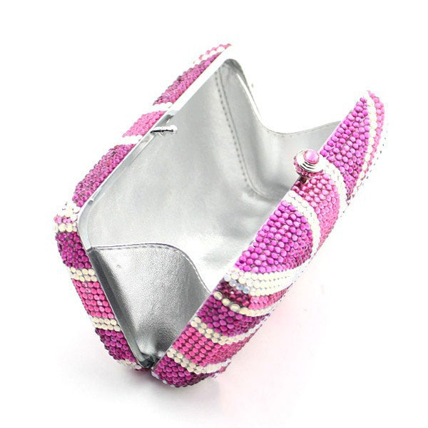 Union Jack Crystal Clutch