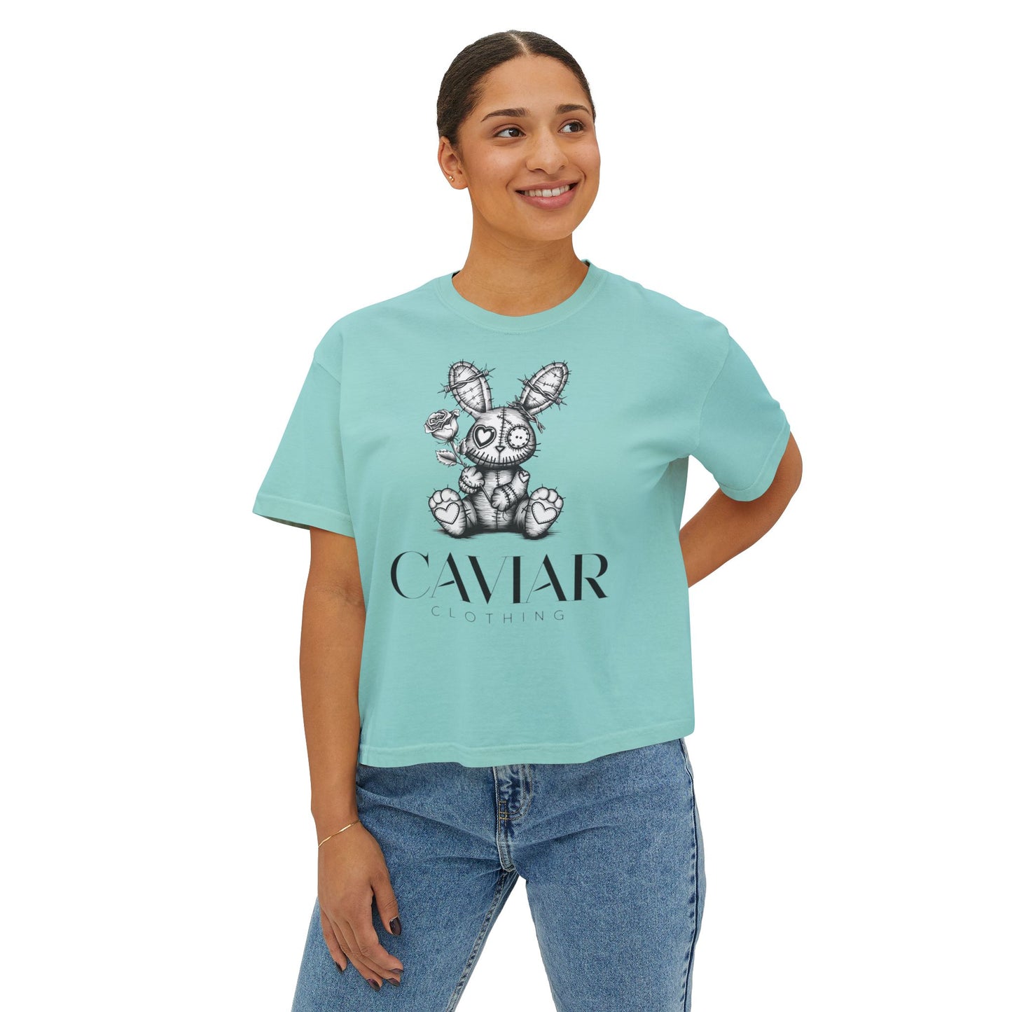 CAVIAR Bunny Boxy Tee