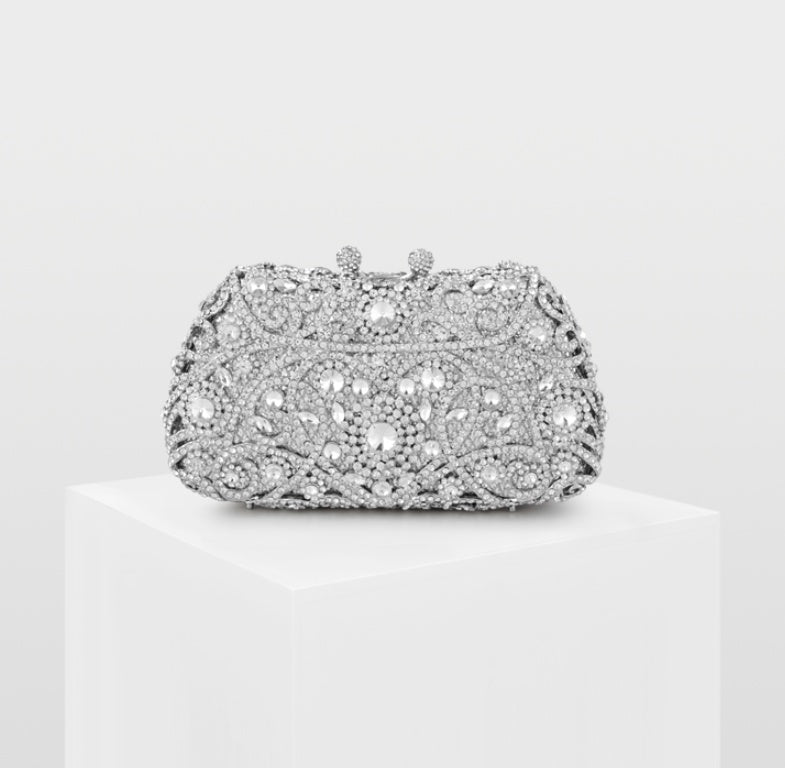 Crystal Beaded Evening Clutch