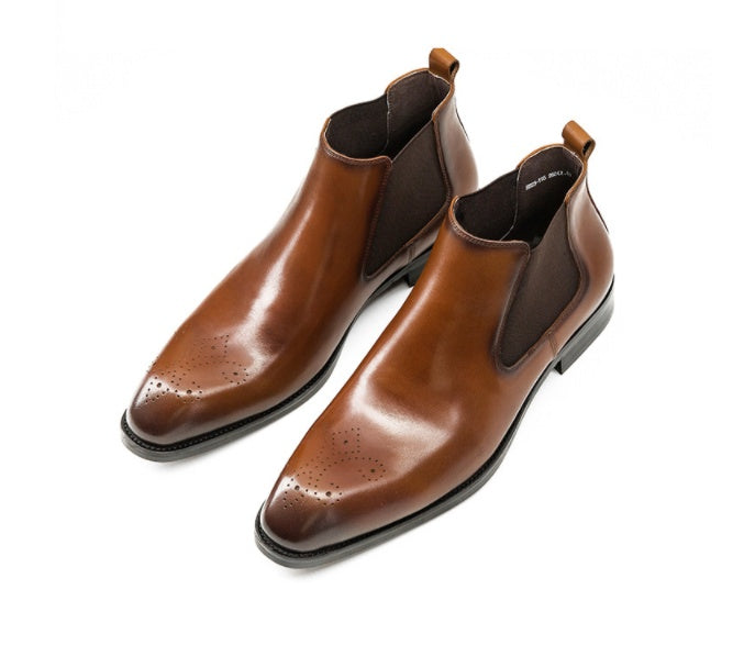 High Top Square Head Martin Boots