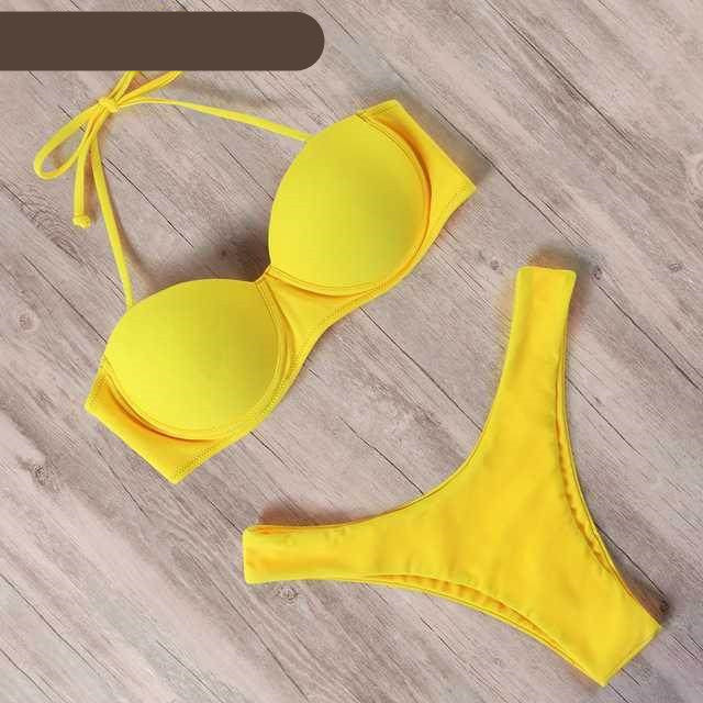 Strapless Two Piece Bikini