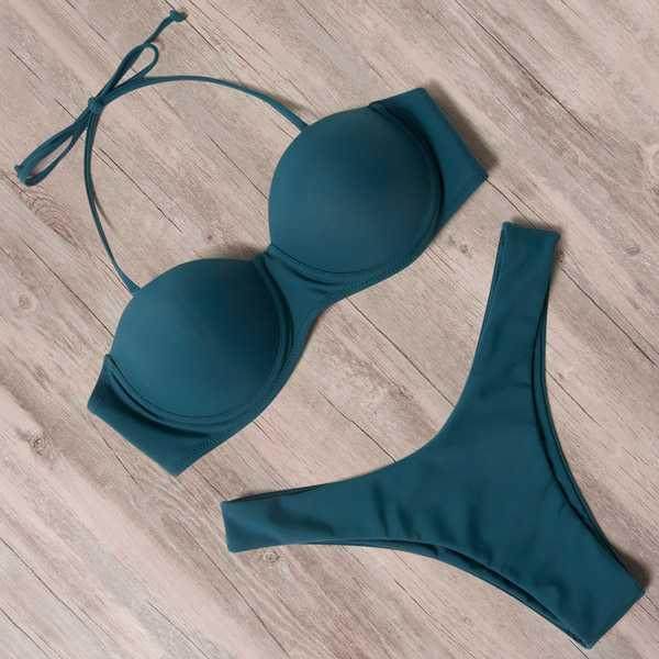 Strapless Two Piece Bikini