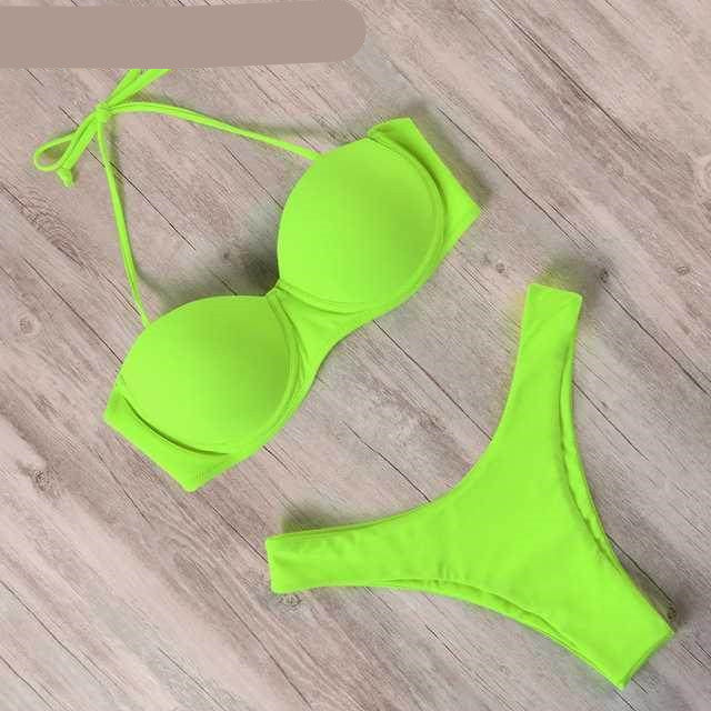 Strapless Two Piece Bikini