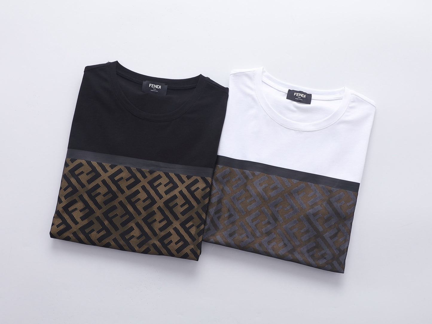 "F" Print mercerized Cotton Tee