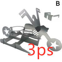 Funny Chicken Motorcycle Beer Stand