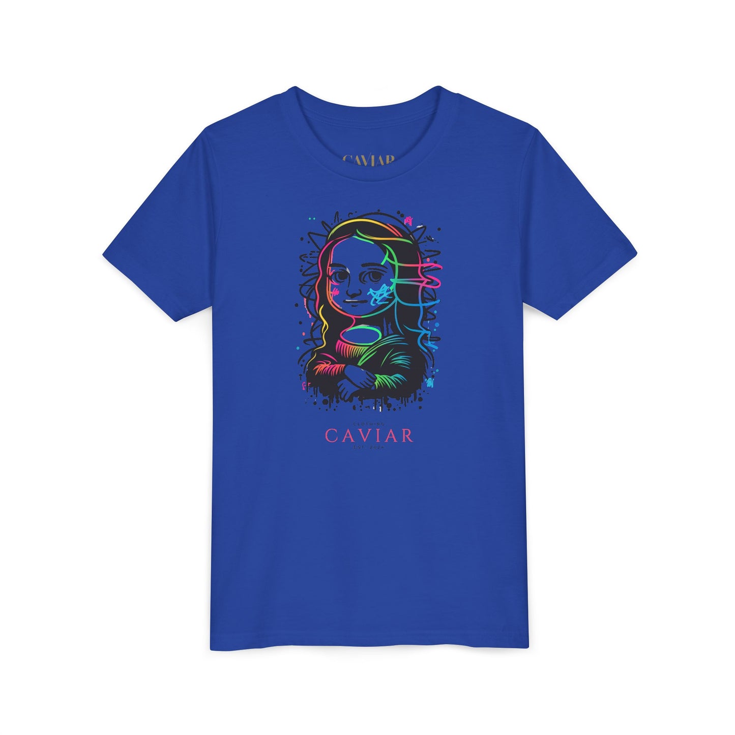CAVIAR Scribbled Mona Lisa Tee