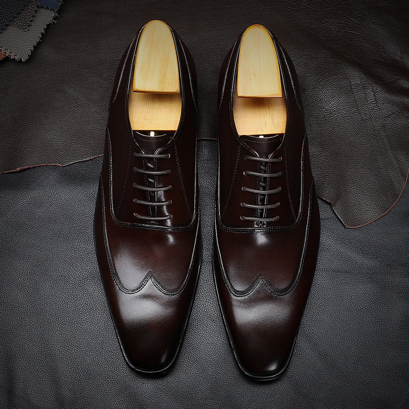 Small Square Toe Brock Dress Shoes