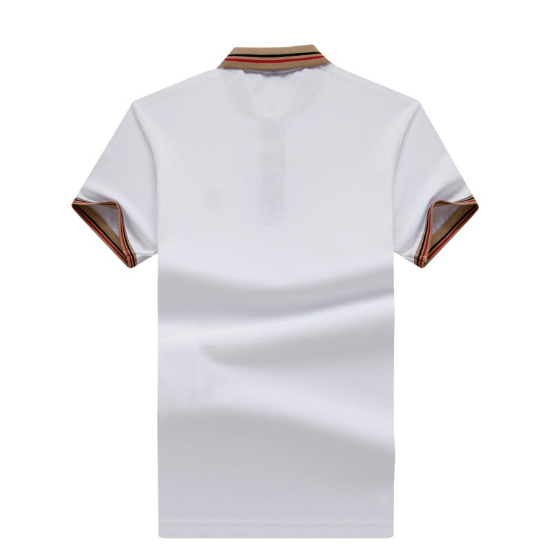 Embriodered Business Short Sleeve Polo