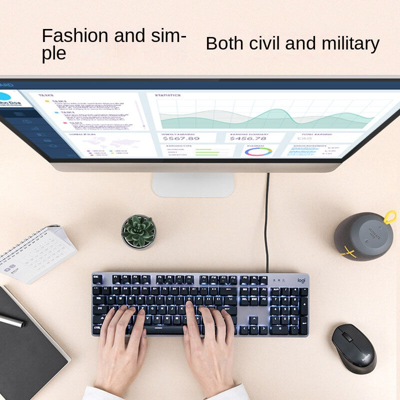Logitech K845 Mechanical Backlit Wired Keyboard
