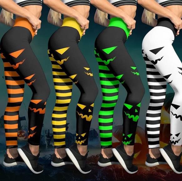 Halloween Pumpkin Leggings