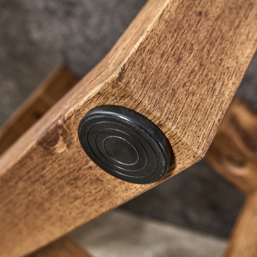 Modern Gray Texture MDF Round Coffee Table