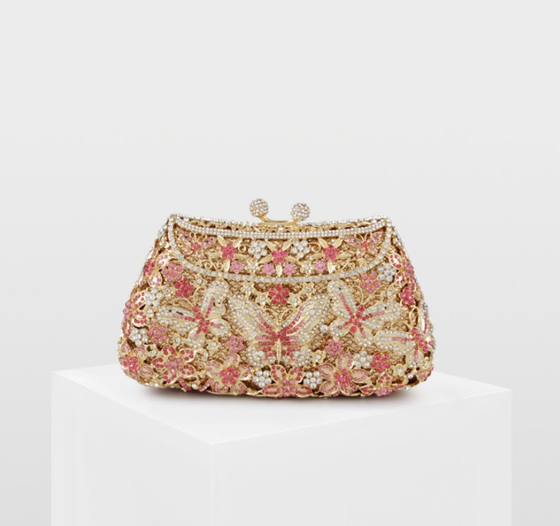 Crystal Beaded Evening Clutch
