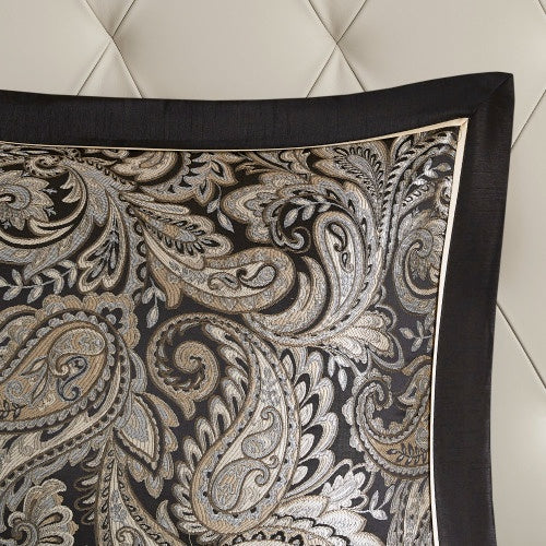 12 Piece Comforter Set With Cotton Bed Sheets - Queen Size