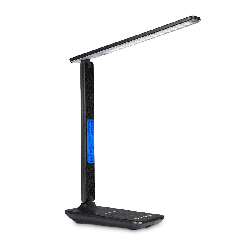Folding Alarm Clock Desk Lamp