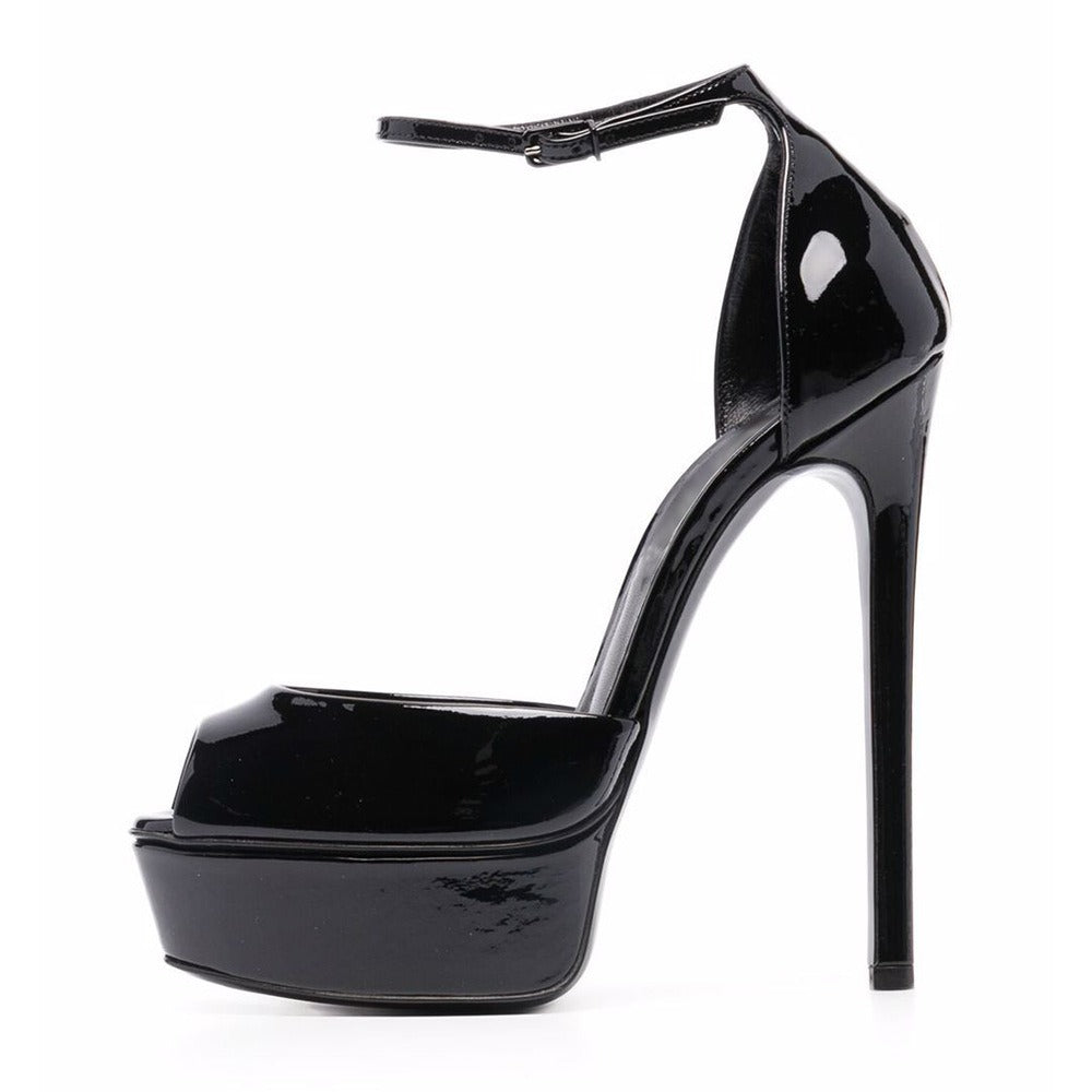 Fish Mouth Platform High Heels