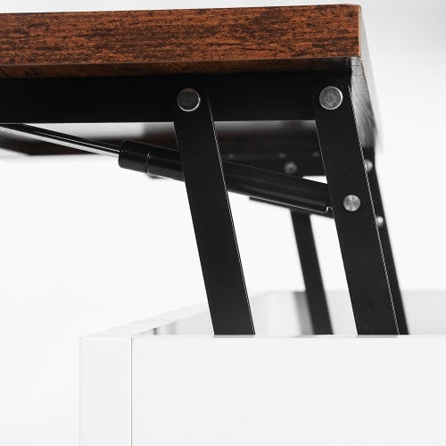 Multi-functional Lifting Dining Coffee Table - Vintage White