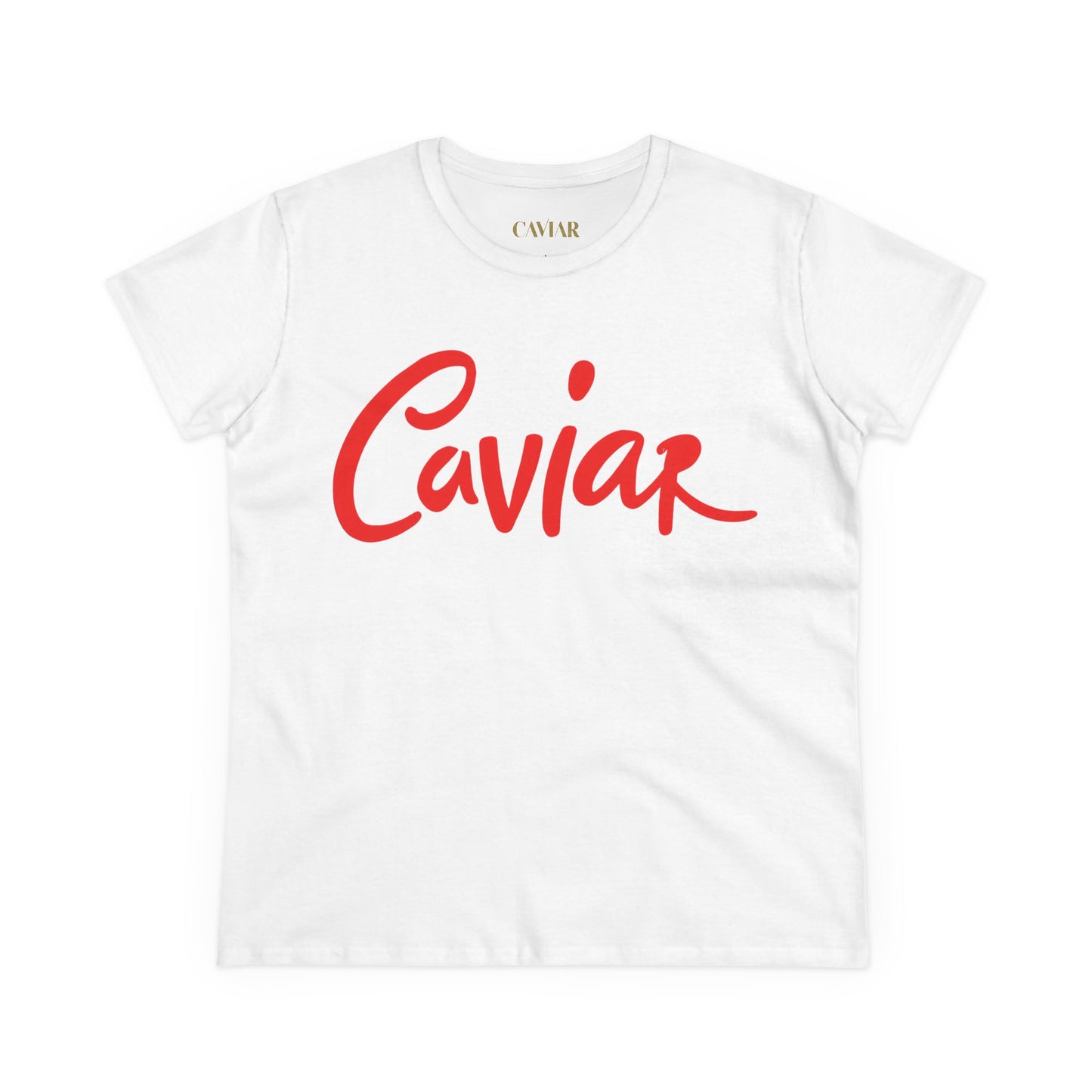 CAVIAR Red Logo Tee