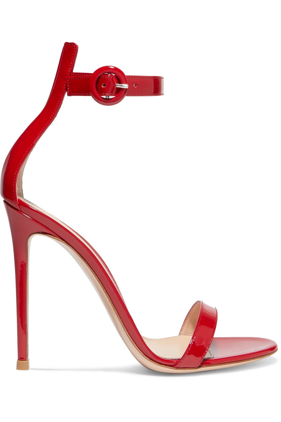 Ankle Buckle Open Toe High Heels