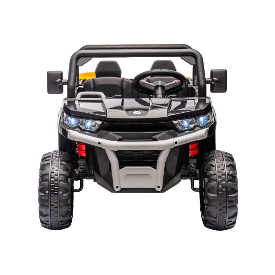 24V Ride On Dump Truck - 2 Seater Kids UTV with Electric Dump Bed