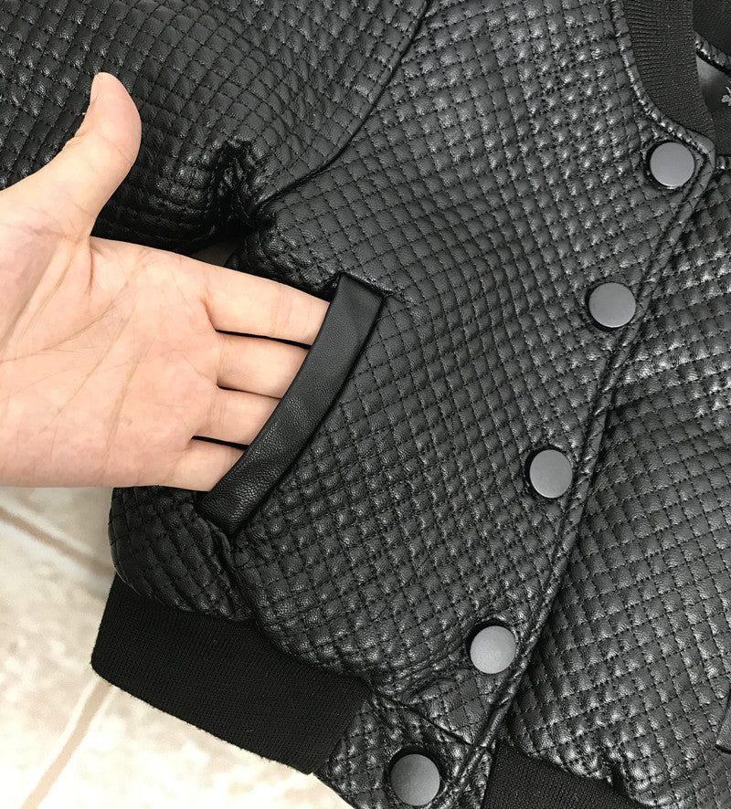 Faux Leather Baby PU Jacket