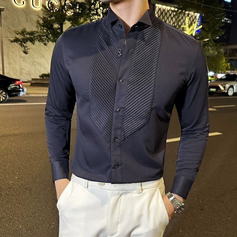 Slim-fit Wedding Formal Button Down