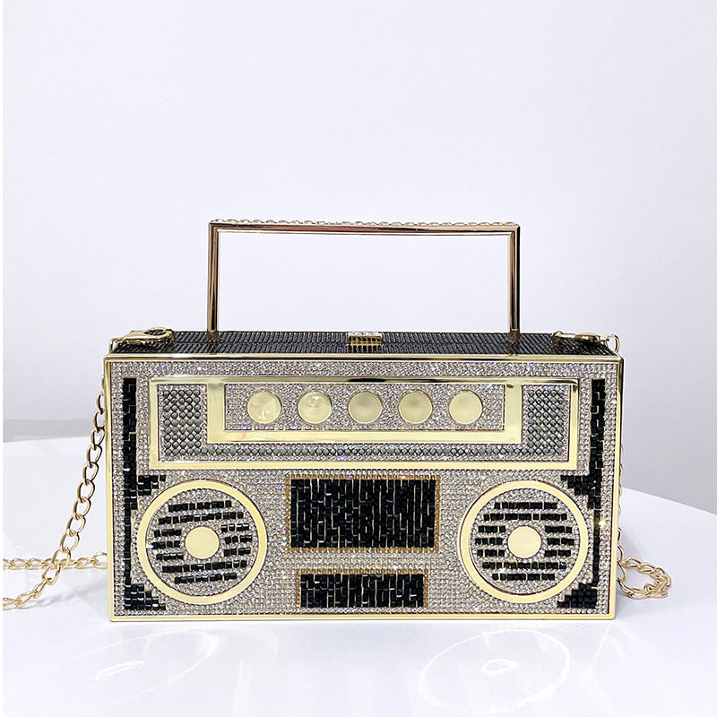 Diamond Radio Evening Clutch
