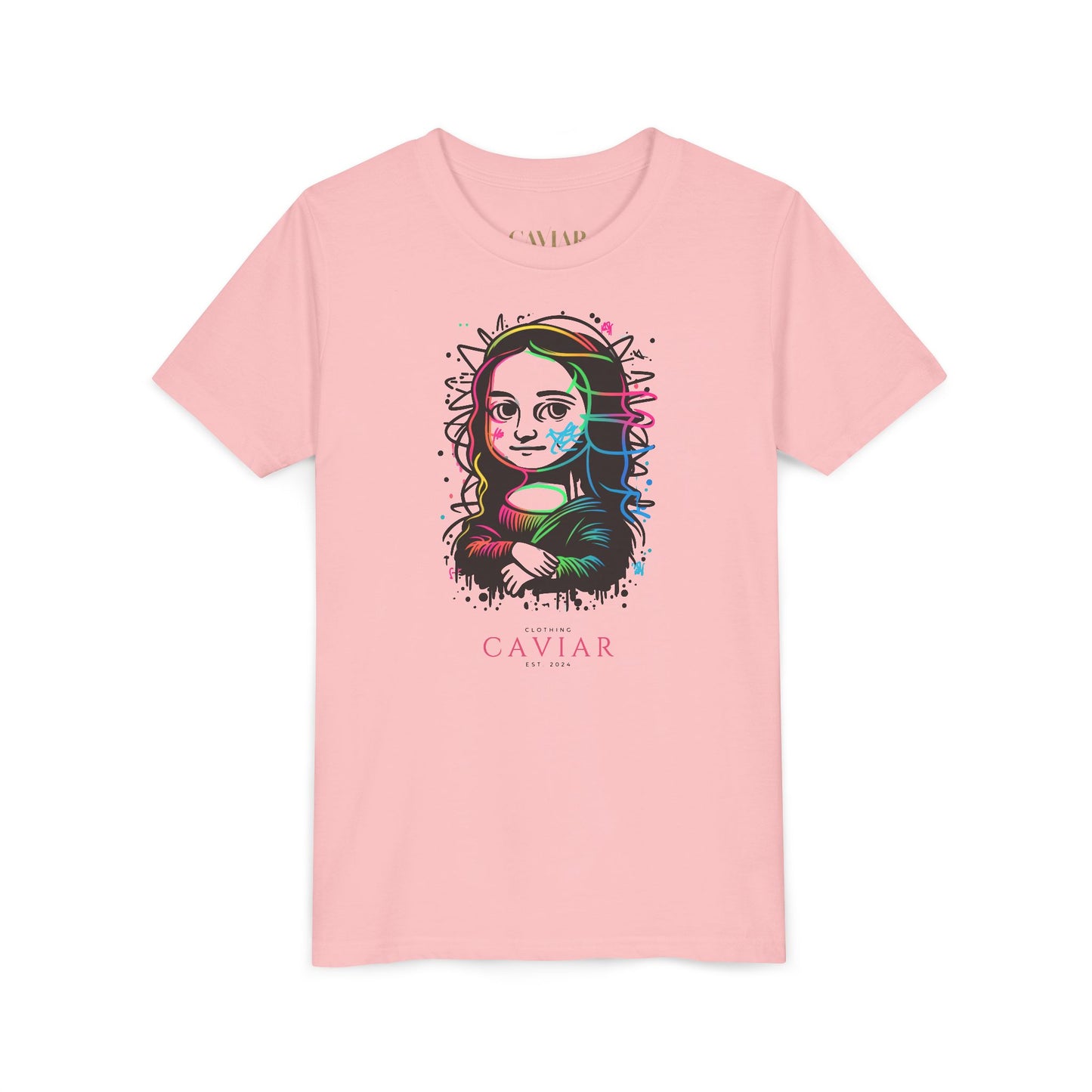 CAVIAR Scribbled Mona Lisa Tee