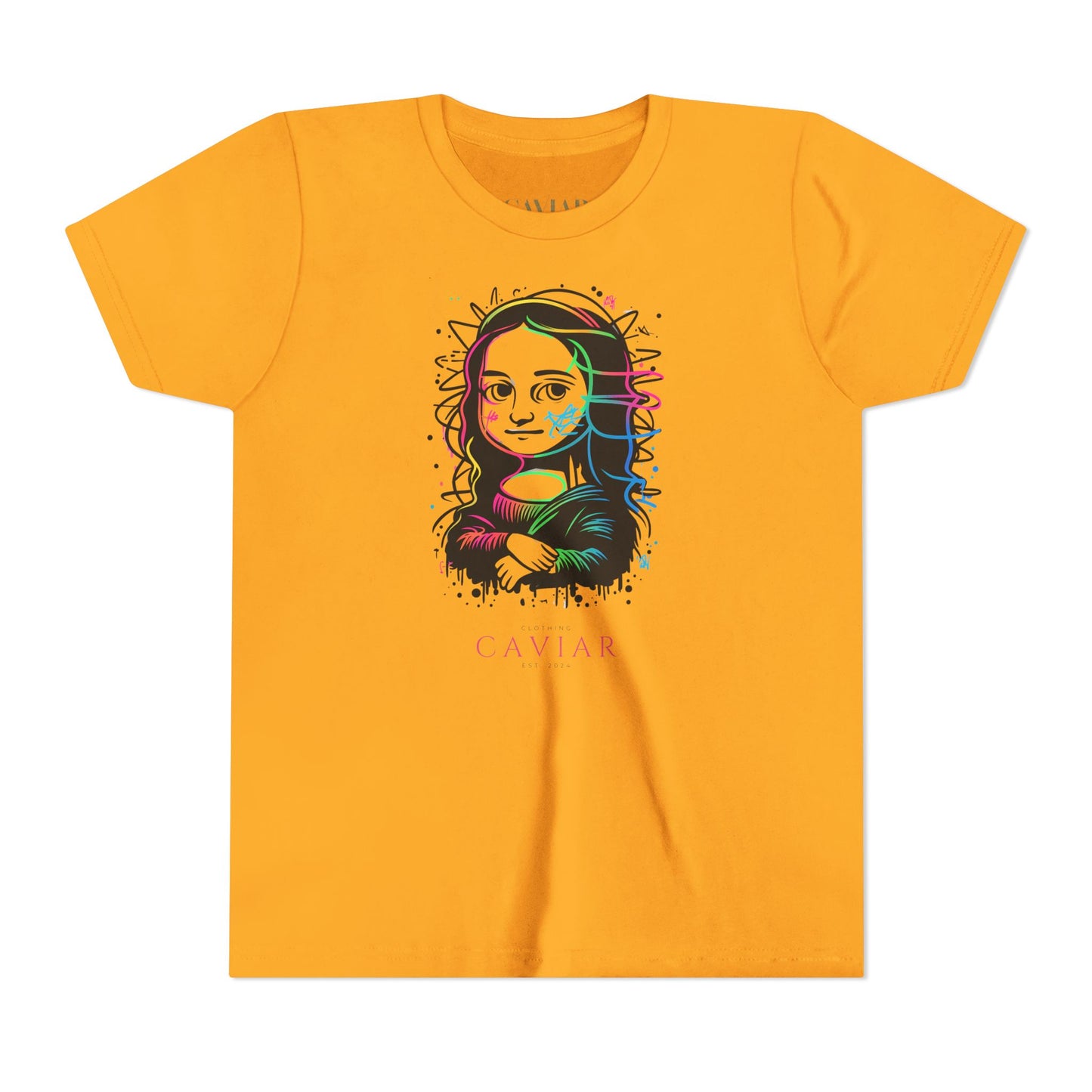 CAVIAR Scribbled Mona Lisa Tee