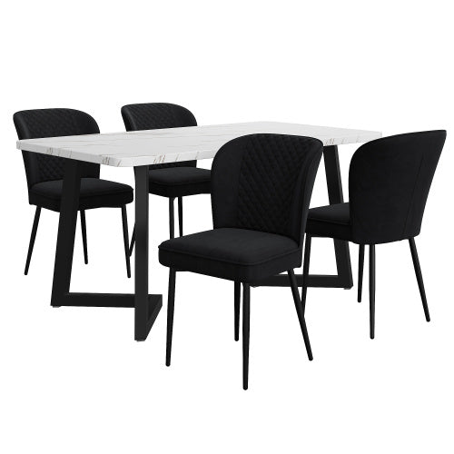 Modernes Kuchentischset Aus Faserplatten