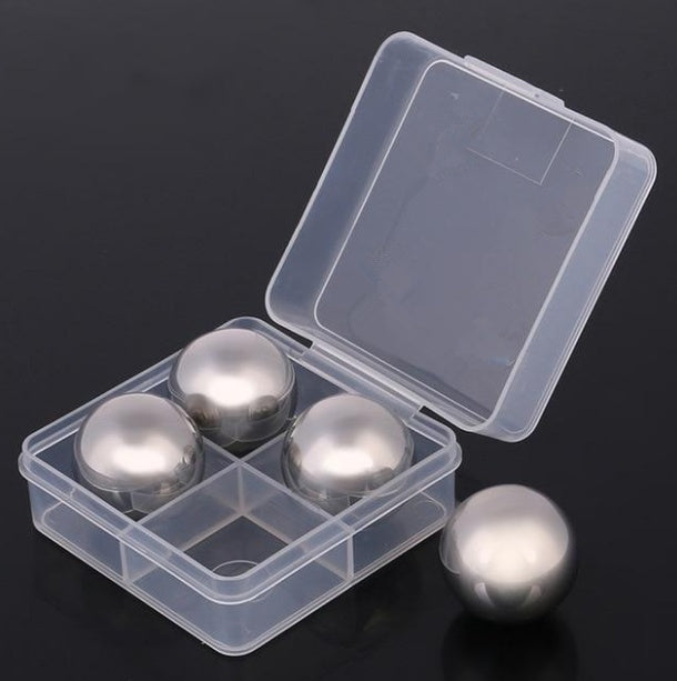 Stainless Steel Chilling Stones Ice Cubes Set