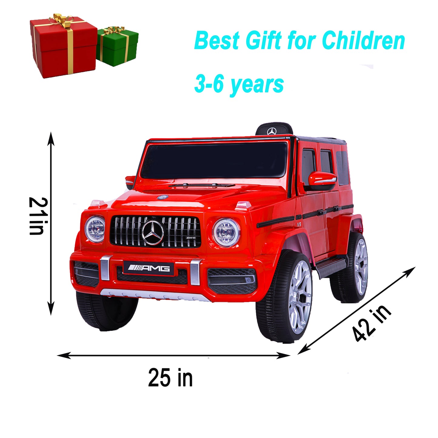 Mercedes Benz AMG G63 - Red