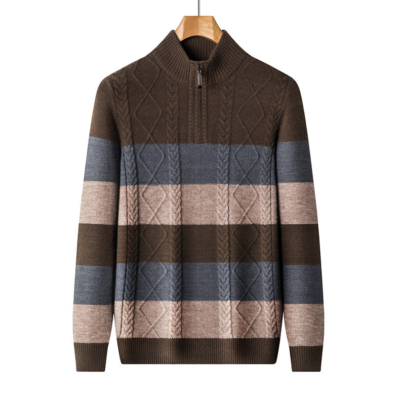 Thick Warm Half Zipper Sweater