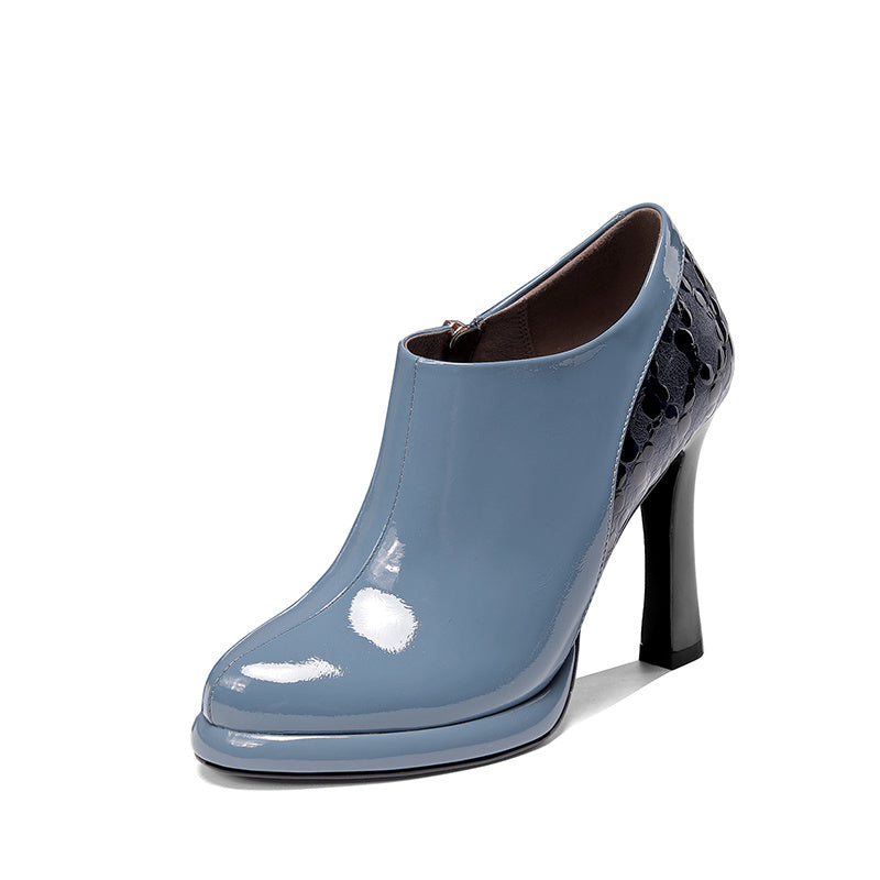 French Patent Leather High Heels