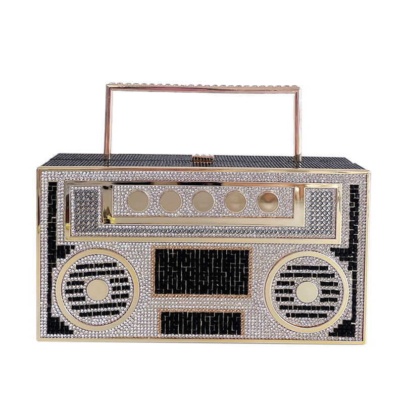 Diamond Radio Evening Clutch