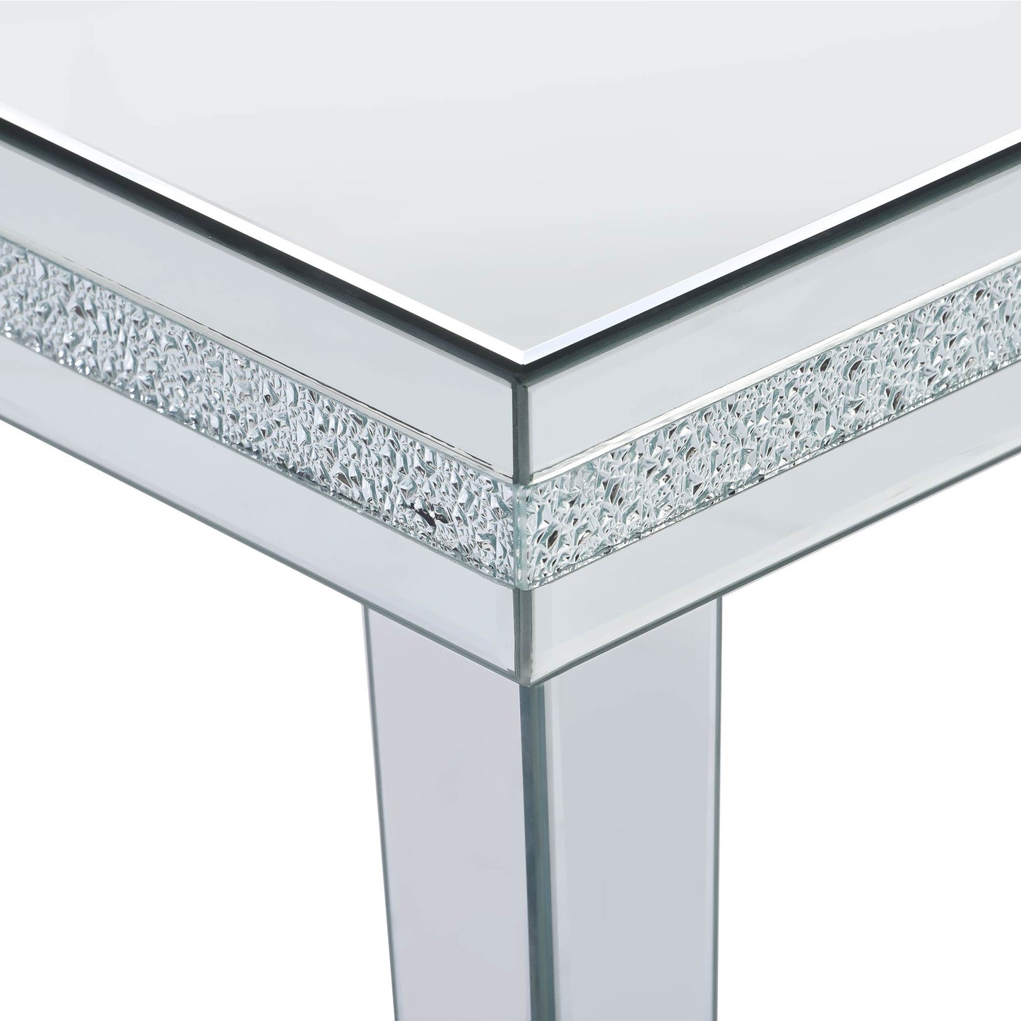 Modern Glass Mirrored Coffee Table