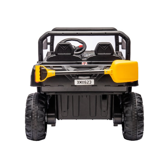 24V Ride On Dump Truck - 2 Seater Kids UTV with Electric Dump Bed