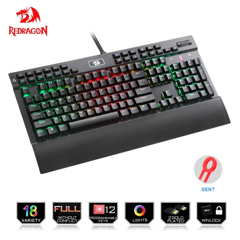 Redragon Professional Gaming Mechanical Wired Keyboard