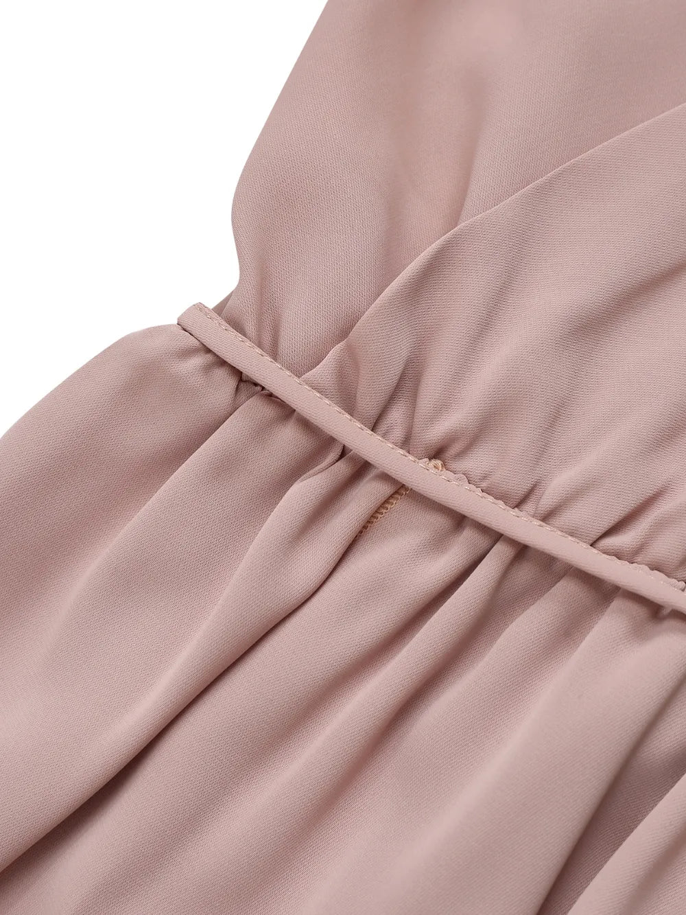 V-Neck Front Slit Dress